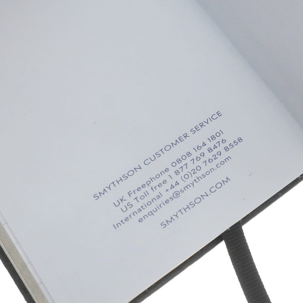 [Used] Smythson Leather Notebook Black [BLK] [S/S/A/W] [Condition Rank A] [Unisex] [768887]