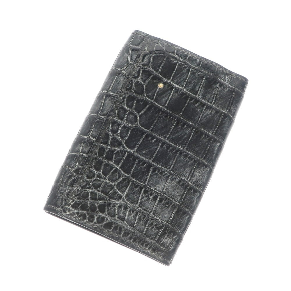 [Used] T.MBH Crocodile Lizard Key Case Black [BLK] [S/S/A/W] [Condition Rank B] ​​[Men&