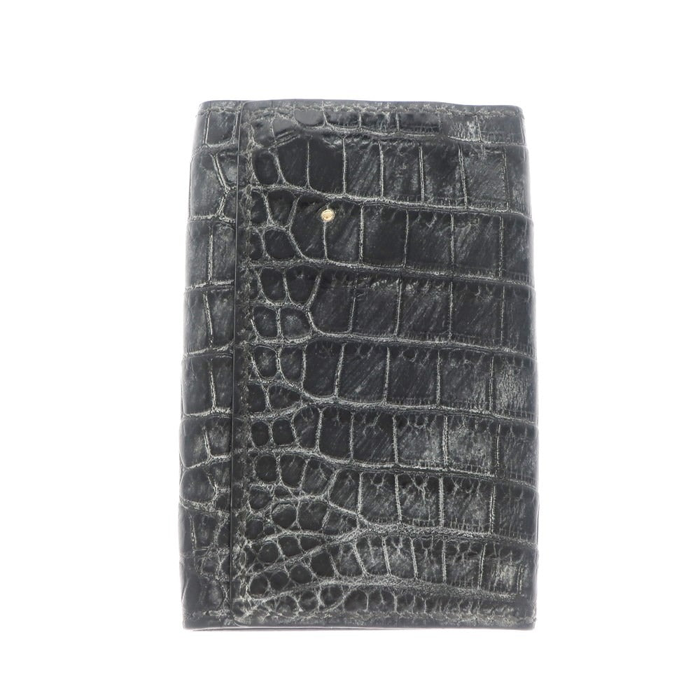 [Used] T.MBH Crocodile Lizard Key Case Black [BLK] [S/S/A/W] [Condition Rank B] ​​[Men&