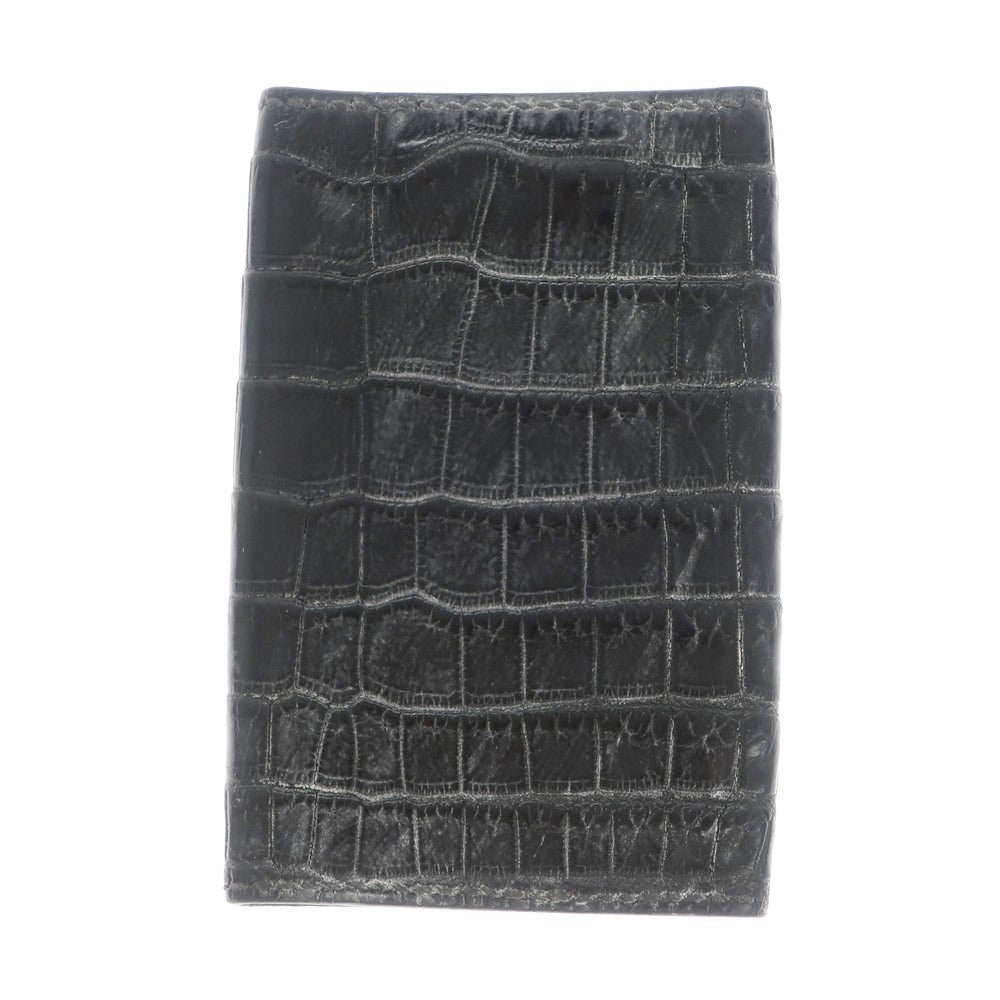 [Used] T.MBH Crocodile Lizard Key Case Black [BLK] [S/S/A/W] [Condition Rank B] ​​[Men&