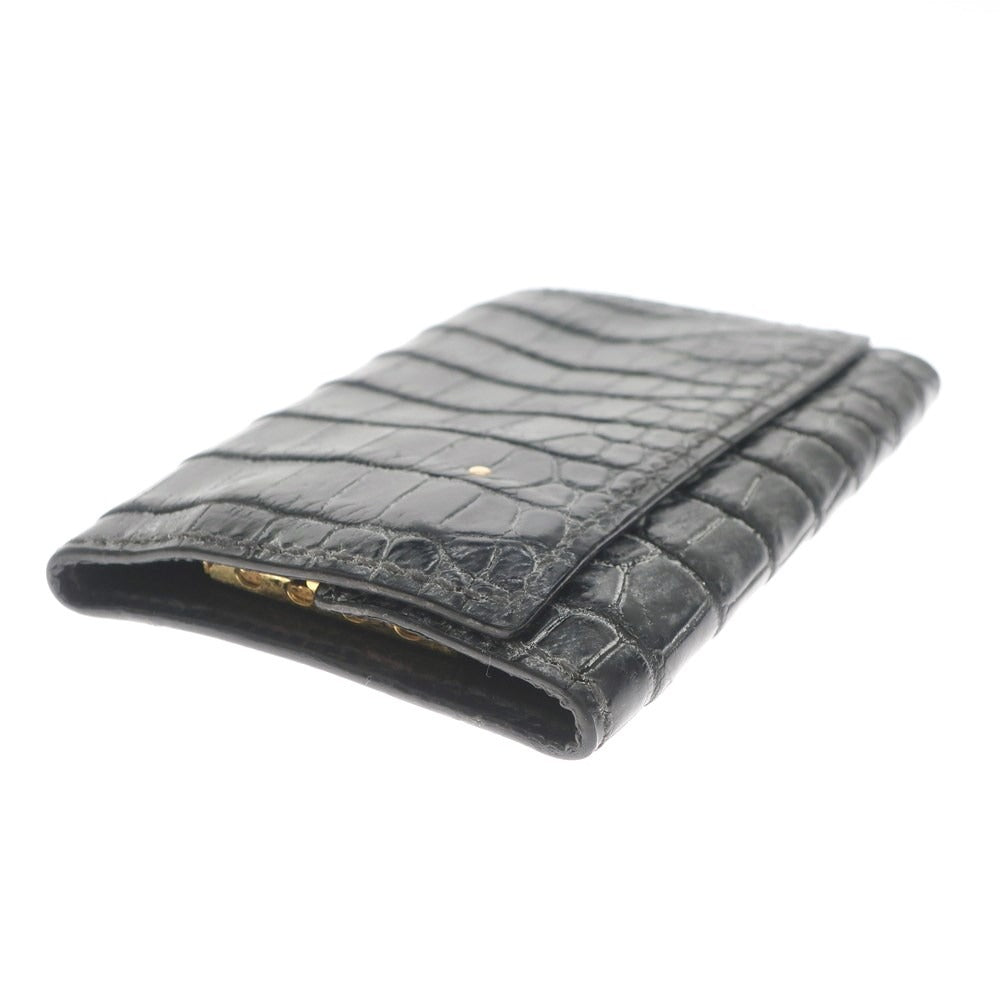 [Used] T.MBH Crocodile Lizard Key Case Black [BLK] [S/S/A/W] [Condition Rank B] ​​[Men&
