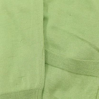 [Used] DRIES VAN NOTEN Silk Cotton Knit Cardigan Light Green [M] [Condition Rank C] [Men&