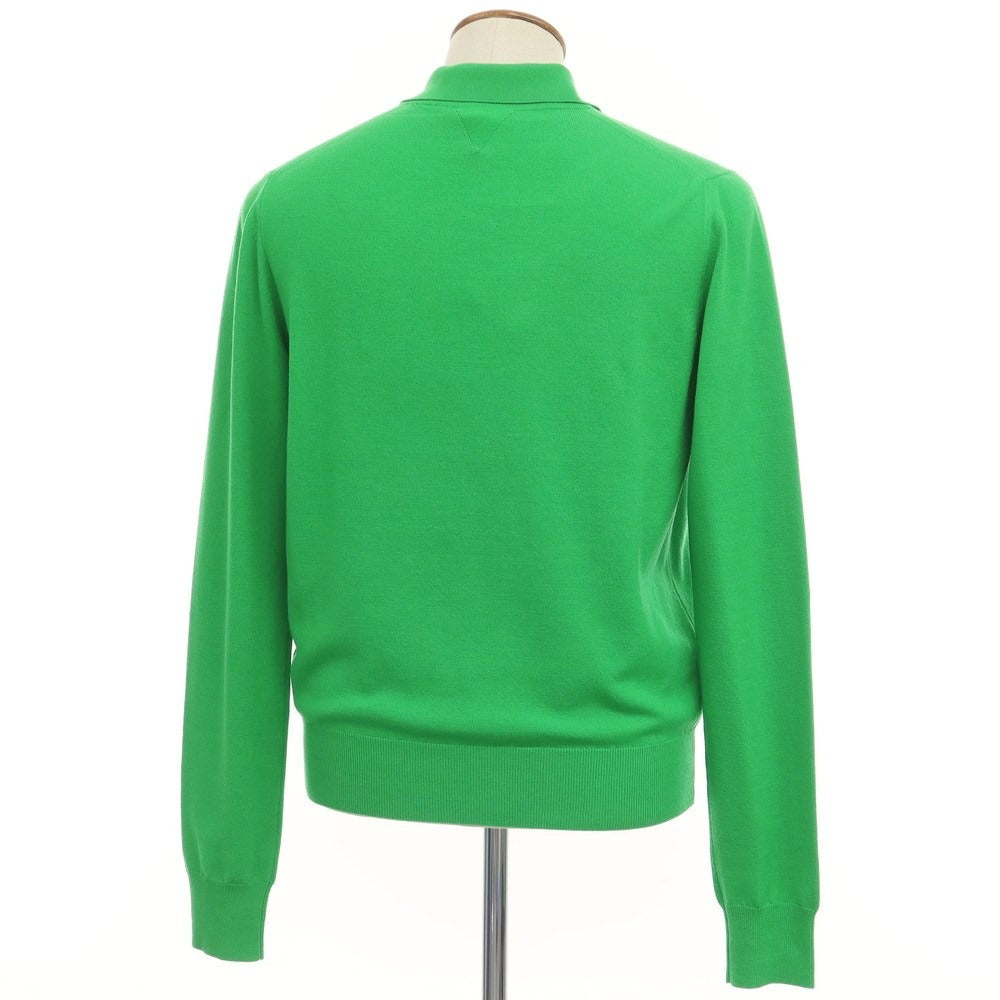 [Used] [Unused] BOTTEGA VENETA Wool polyester polo knit green [Size M] [GRN] [A/W] [Condition rank S] [Men&