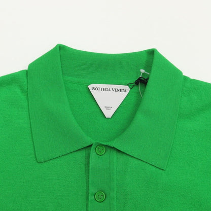 [Used] [Unused] BOTTEGA VENETA Wool polyester polo knit green [Size M] [GRN] [A/W] [Condition rank S] [Men&