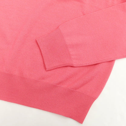 [Used] [Unused] BOTTEGA VENETA Wool polyester polo knit, pink [Size L] [PNK] [A/W] [Condition rank S] [Men&