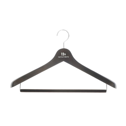 [Used] NAKATA HANGER Isetan 13th Anniversary Suit Hanger Set of 3 Dark Brown [BRW] [S/S/A/W] [Condition Rank B] ​​[Men&