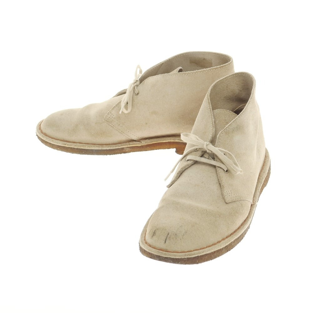 [Used] Clarks suede desert boots, beige [Size label has disappeared (71/2)] [BEI] [S/S/A/W] [Condition rank C] [Men&