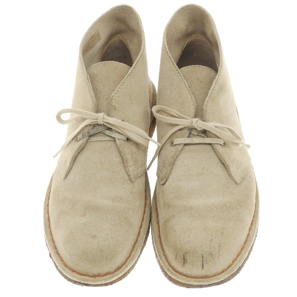 [Used] Clarks suede desert boots, beige [Size label has disappeared (71/2)] [BEI] [S/S/A/W] [Condition rank C] [Men&