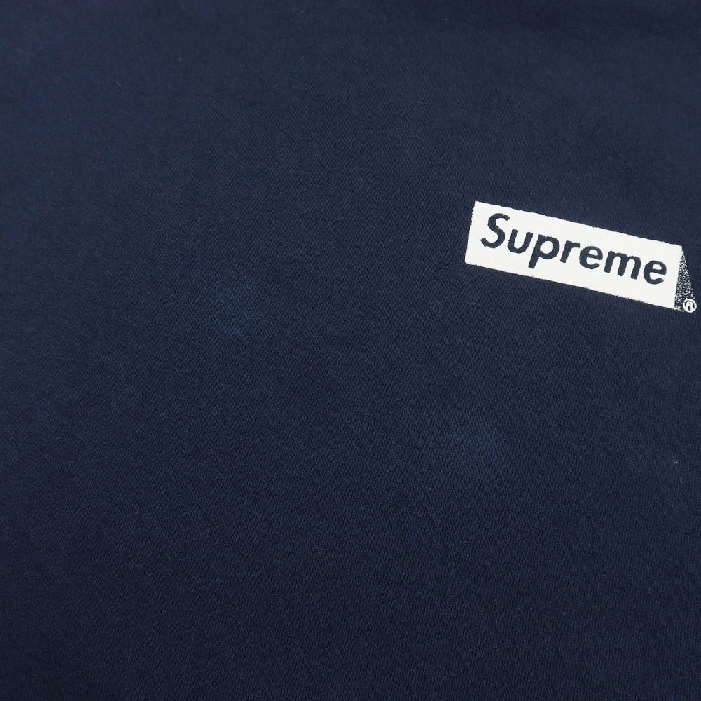 [Used] Supreme 2023 Fall/Winter Catwoman Hooded Sweatshirt Cotton Polyester Pullover Hoodie Navy [Size M] [NVY] [A/W] [Condition Rank B] ​​[Men&