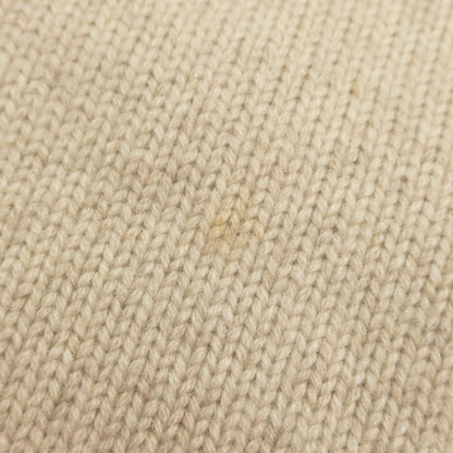 [Used] BATONER Cashmere Crew Neck Pullover Knit Light Beige [Size 2] [BEI] [A/W] [Condition Rank C] [Men&