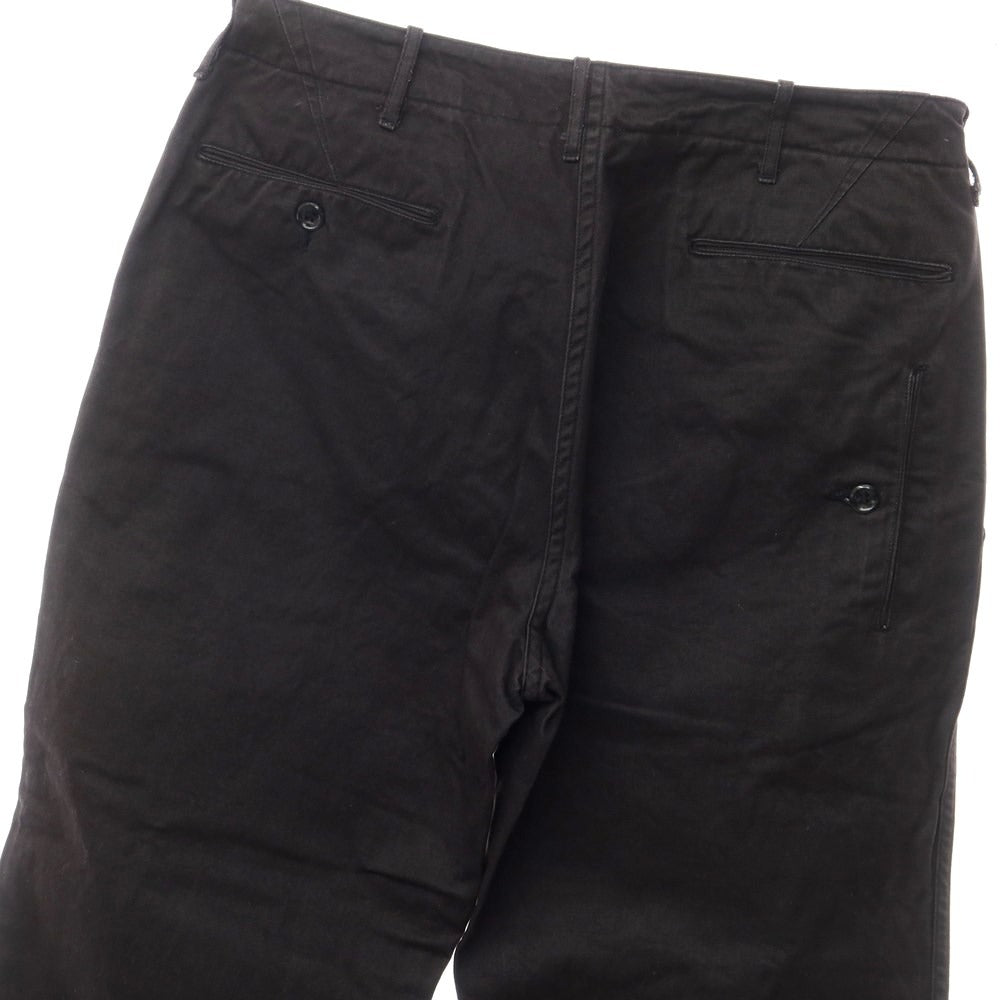 [Used] SCYE BASICS Cotton Twill Chino Pants Black [Size 30] [BLK] [S/S] [Condition Rank C] [Men&