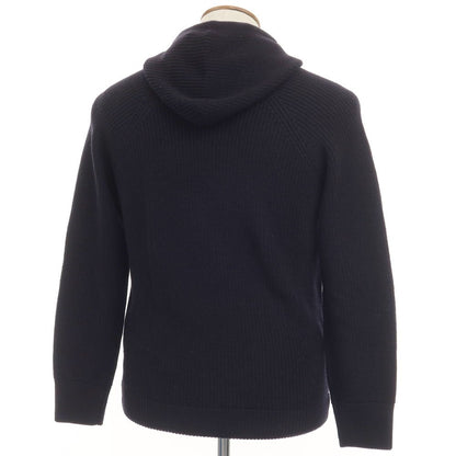 [Used] Buffy wool knit pullover hoodie, black [Size 46] [BLK] [A/W] [Condition Rank B] ​​[Men&