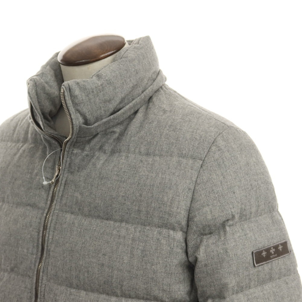 [Used] TATRAS wool cashmere down jacket, blouson, grey [size 4] [GRY] [A/W] [Condition rank B] ​​[Men&