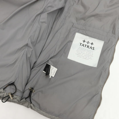 [Used] TATRAS wool cashmere down jacket, blouson, grey [size 4] [GRY] [A/W] [Condition rank B] ​​[Men&