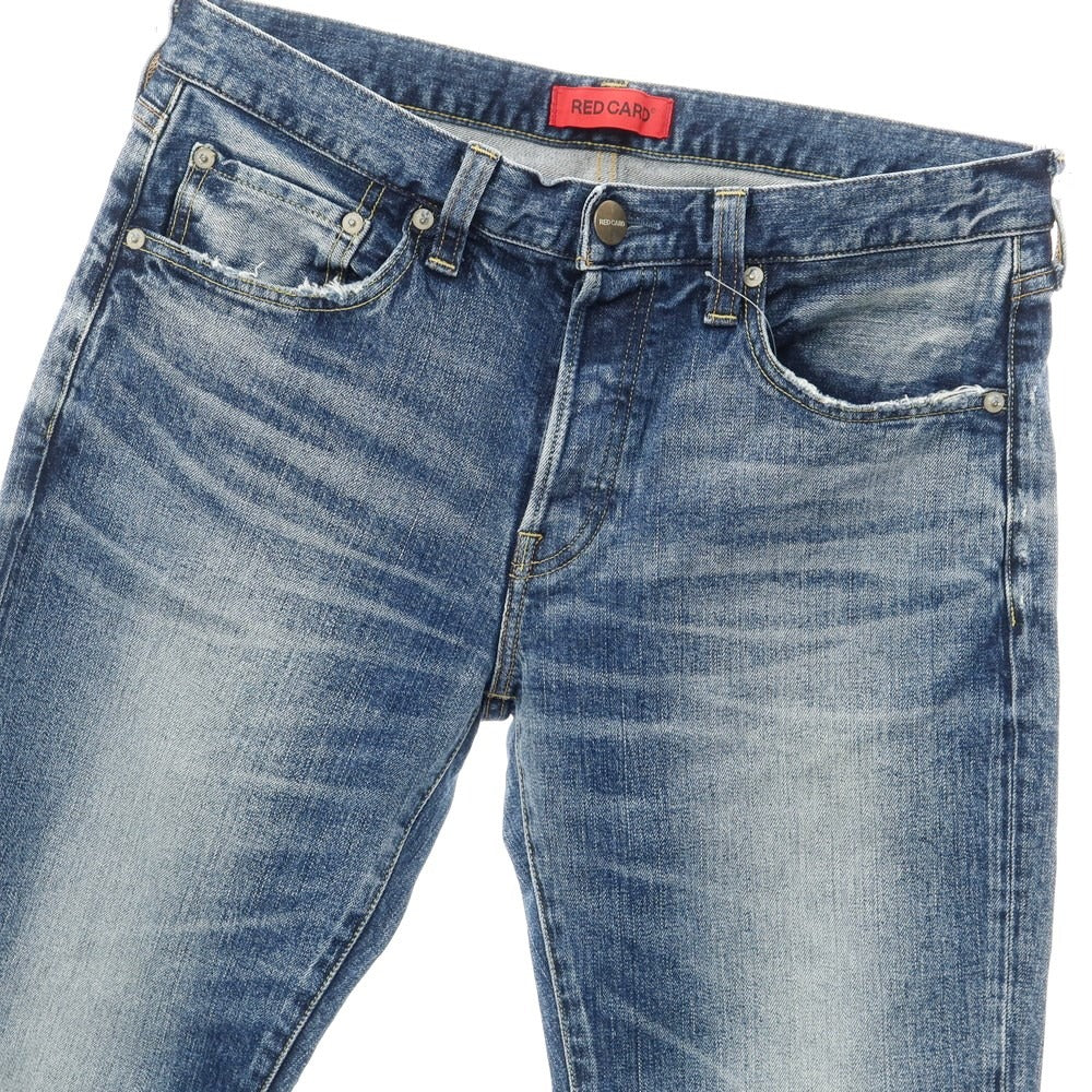 [Used] RED CARD Denim Pants Jeans Blue [Size 31] [BLU] [S/S/A/W] [Condition Rank B] ​​[Men&