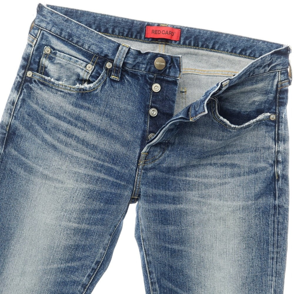 [Used] RED CARD Denim Pants Jeans Blue [Size 31] [BLU] [S/S/A/W] [Condition Rank B] ​​[Men&