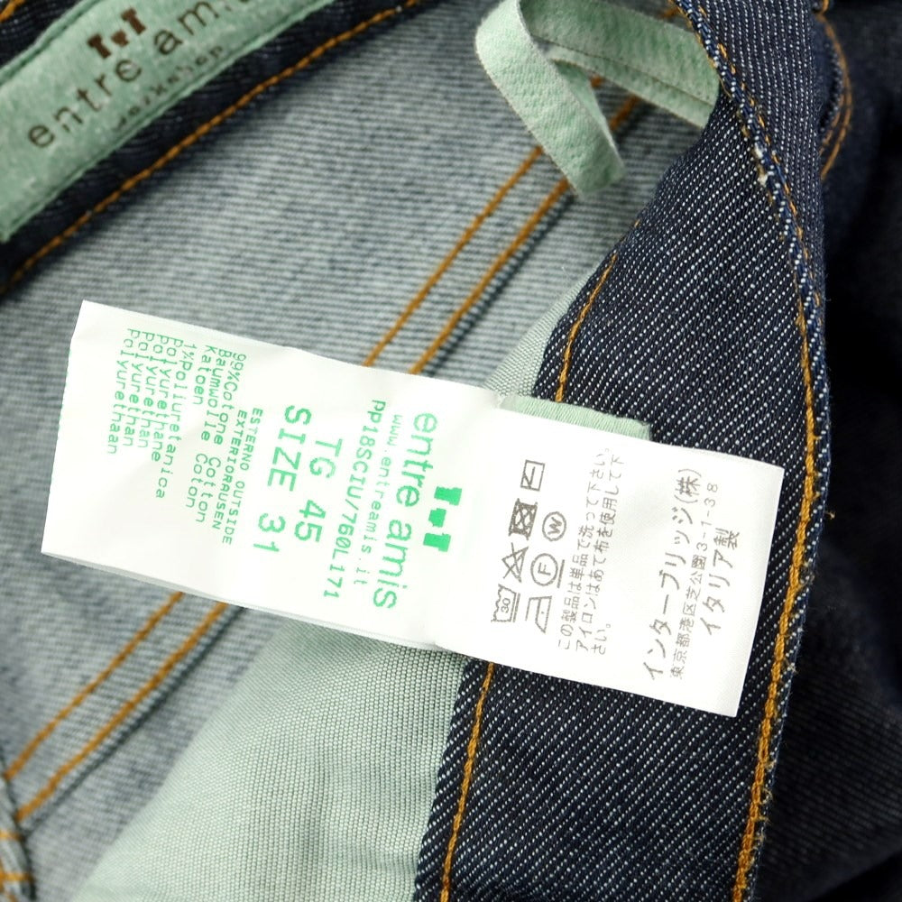 [Used] ENTRE AMIS Denim pants, jeans, denim slacks, navy [Size 31] [NVY] [S/S/A/W] [Condition Rank A] [Men&