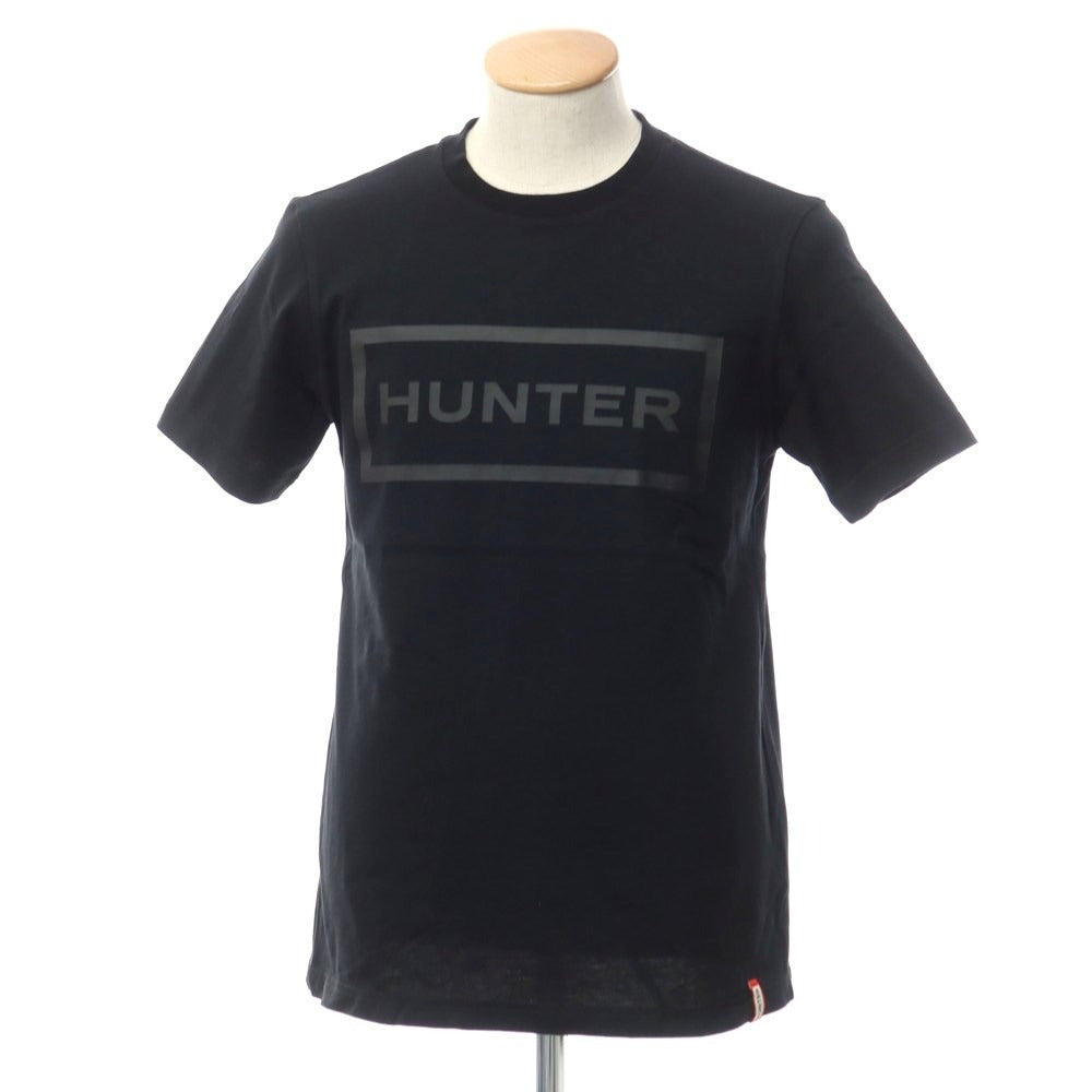 [Used] Hunter HUNTER Cotton Crew Neck Short Sleeve T-Shirt Black [S] [Condition Rank B] [Men&