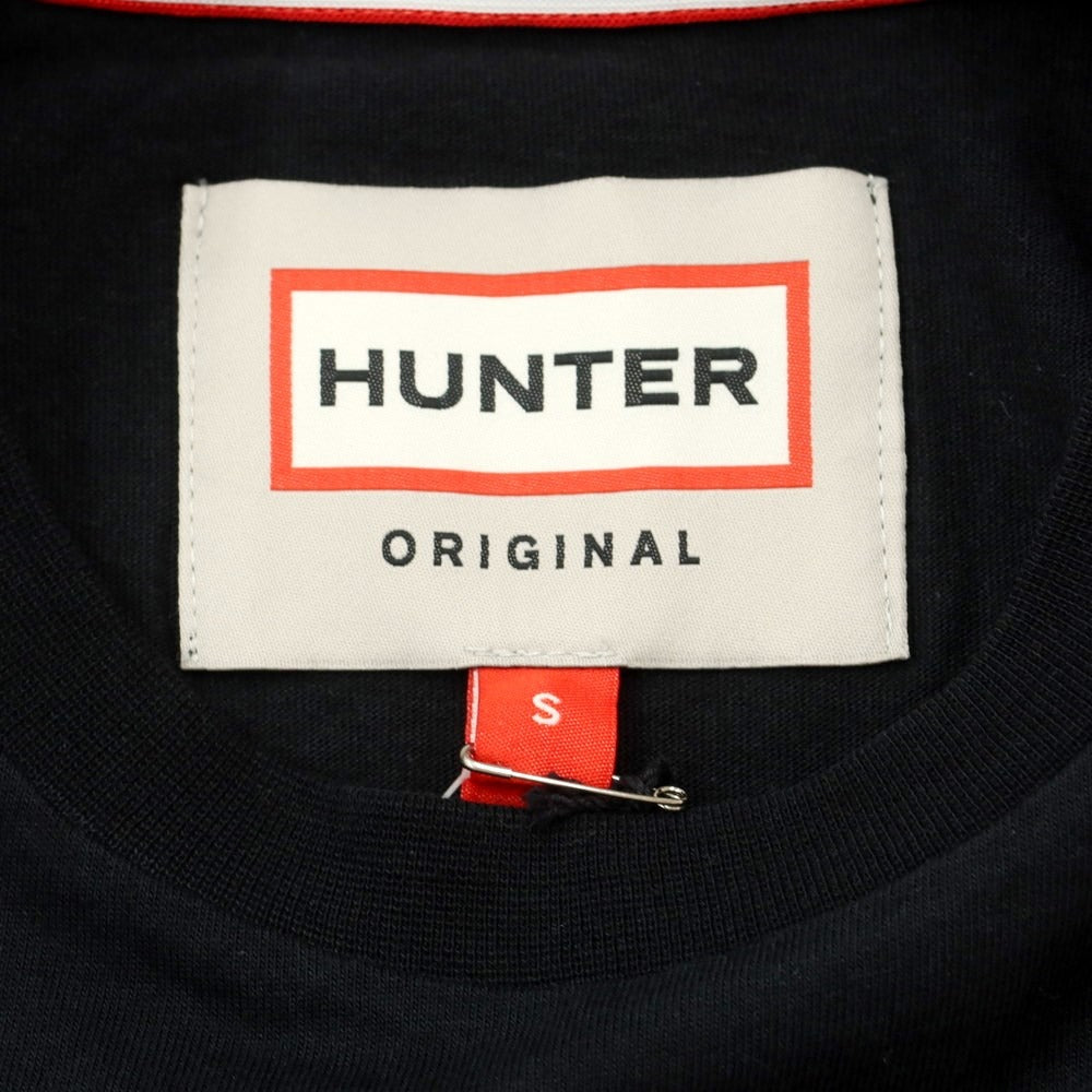 [Used] Hunter HUNTER Cotton Crew Neck Short Sleeve T-Shirt Black [S] [Condition Rank B] [Men&