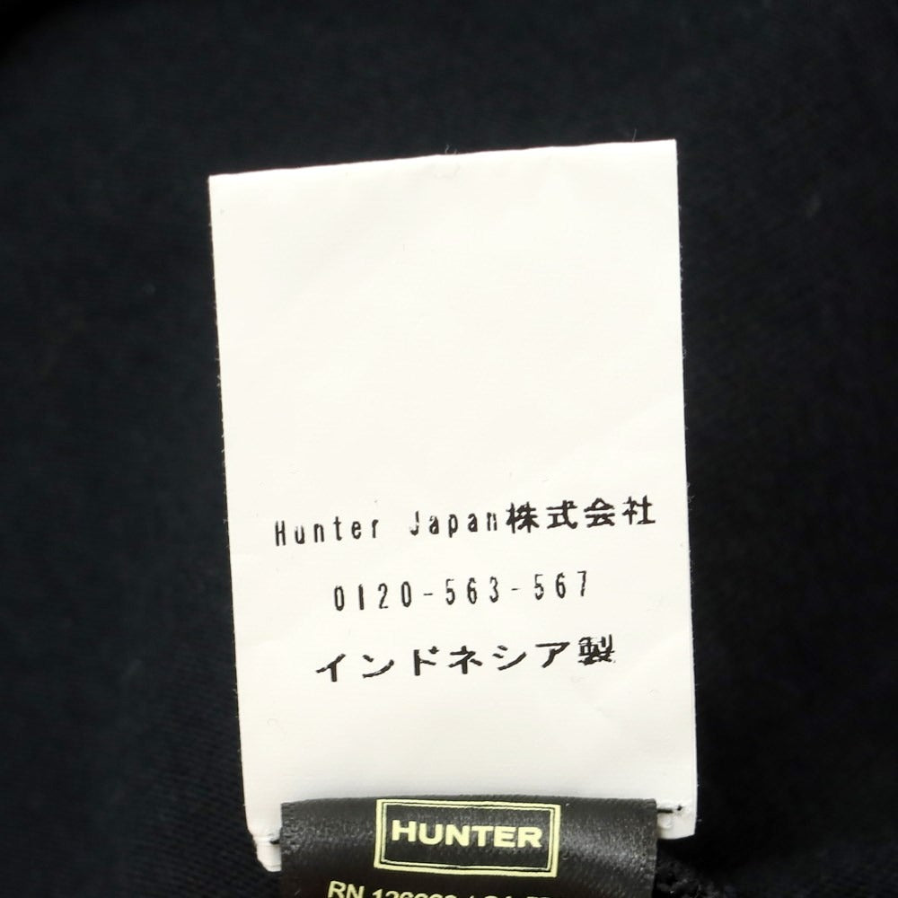 [Used] Hunter HUNTER Cotton Crew Neck Short Sleeve T-Shirt Black [S] [Condition Rank B] [Men&