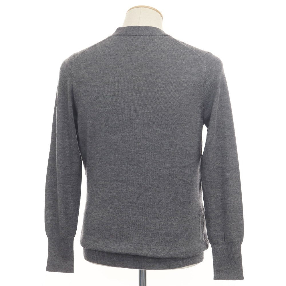 【中古】ヴィヴィアンウエストウッドマン Vivienne WestwoodMAN ウールアクリル ニット カーディガン グレー【サイズ44】【GRY】【A/W】【状態ランクC】【メンズ】【768885】