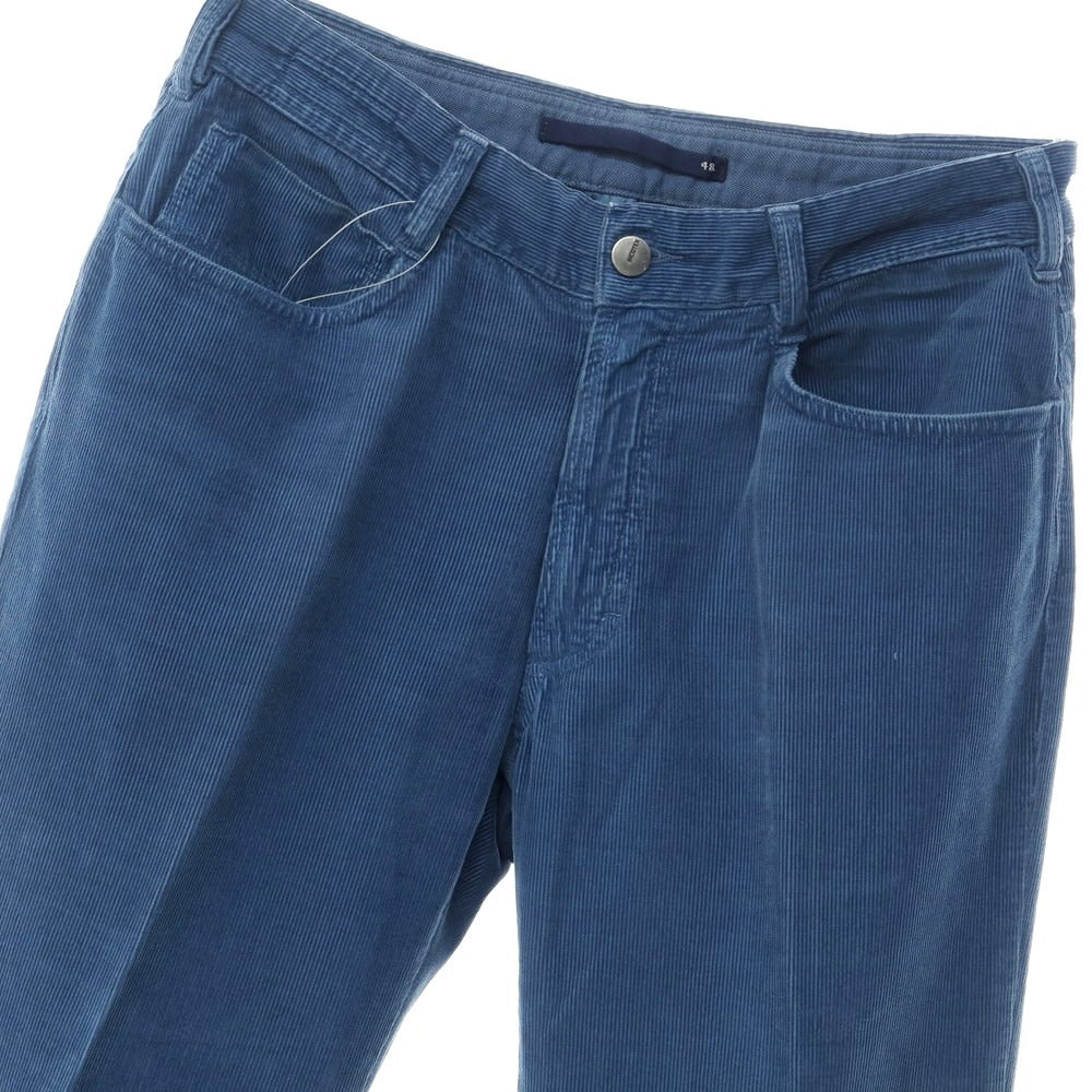 [Used] INCOTEX Cotton Corduroy Pants Slacks Navy Blue [Size 48] [BLU] [A/W] [Condition Rank B] ​​[Men&