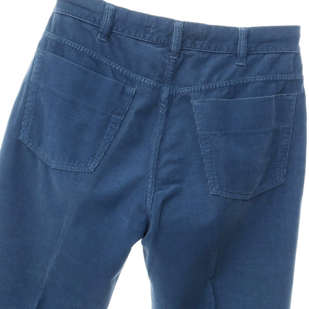 [Used] INCOTEX Cotton Corduroy Pants Slacks Navy Blue [Size 48] [BLU] [A/W] [Condition Rank B] ​​[Men&
