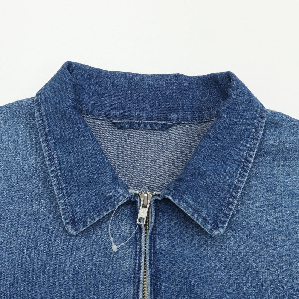 [Used] SSZ 2023 Spring/Summer DUNGAREE BLOUSON Cotton Zip-up Denim Jacket Blouson Blue [Size L] [BLU] [S/S/A/W] [Condition Rank C] [Men&