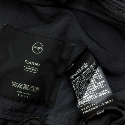 [Used] TEATORA Wallet Pants FOREST Nylon Wide Easy Pants Black [Size 4] [BLK] [S/S/A/W] [Condition Rank B] ​​[Men&