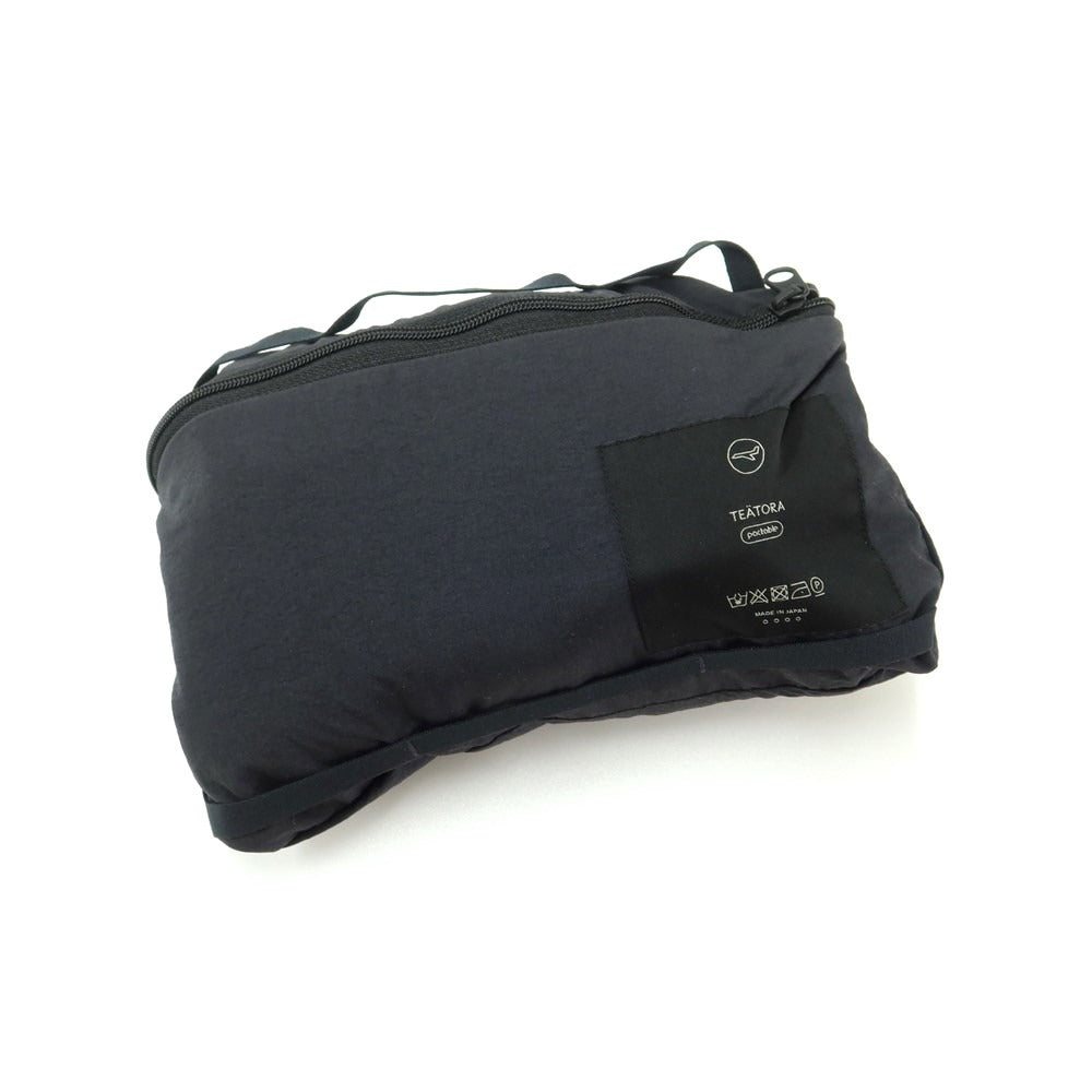 [Used] TEATORA Wallet Pants FOREST Nylon Wide Easy Pants Black [Size 4] [BLK] [S/S/A/W] [Condition Rank B] ​​[Men&