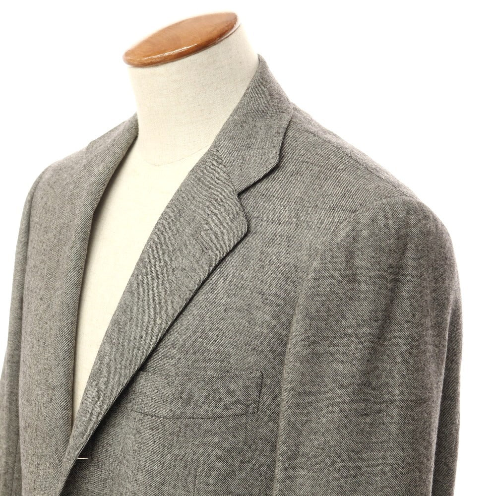 [Used] Kiton Wool 3B Tailored Jacket Grey [Size 46 Drop 7] [GRY] [A/W] [Condition Rank D] [Men&