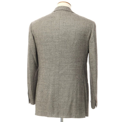 [Used] Kiton Wool 3B Tailored Jacket Grey [Size 46 Drop 7] [GRY] [A/W] [Condition Rank D] [Men&