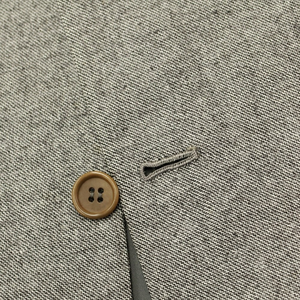[Used] Kiton Wool 3B Tailored Jacket Grey [Size 46 Drop 7] [GRY] [A/W] [Condition Rank D] [Men&
