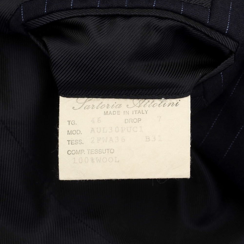 中古】サルトリア アットリーニ Sartoria Attolini ウール ストライプ