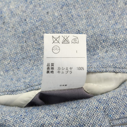 [Used] Cifonelli Cashmere 3B Casual Jacket Ash Blue [Size 46 Drop 7] [BLU] [A/W] [Condition Rank C] [Men&