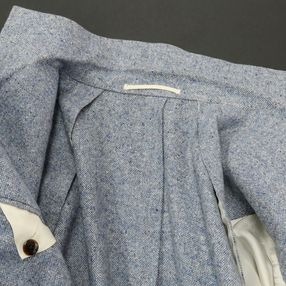 [Used] Cifonelli Cashmere 3B Casual Jacket Ash Blue [Size 46 Drop 7] [BLU] [A/W] [Condition Rank C] [Men&