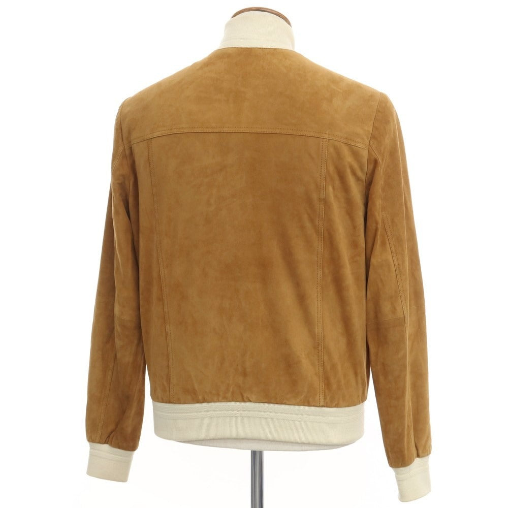 [Used] ESTNATION Goat suede leather jacket, blouson, camel [Size M] [BRW] [A/W] [Condition Rank C] [Men&