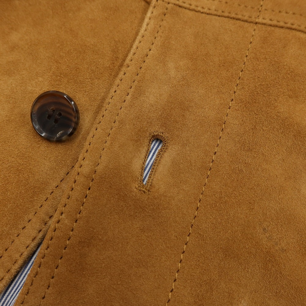 [Used] ESTNATION Goat suede leather jacket, blouson, camel [Size M] [BRW] [A/W] [Condition Rank C] [Men&