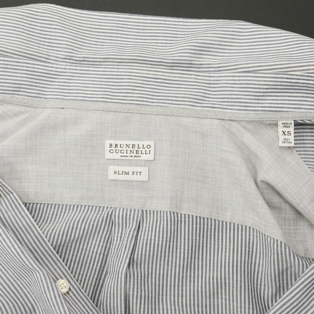 中古】ブルネロクチネリ Brunello Cucinelli コットン ストライプ