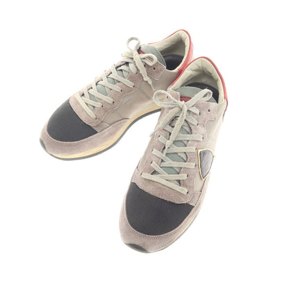 [Used] PHILIPPE MODEL Leather Nylon Low-Cut Sneakers Grey [Size 40] [GRY] [S/S/A/W] [Condition Rank C] [Men&