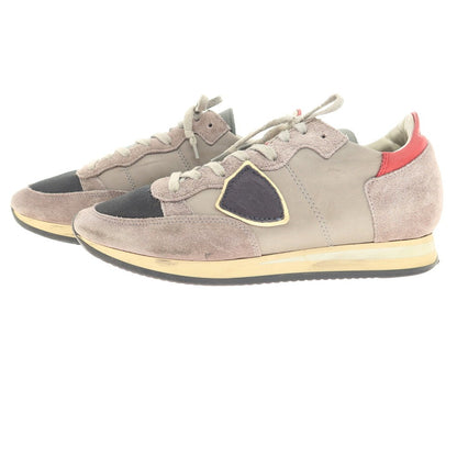 [Used] PHILIPPE MODEL Leather Nylon Low-Cut Sneakers Grey [Size 40] [GRY] [S/S/A/W] [Condition Rank C] [Men&