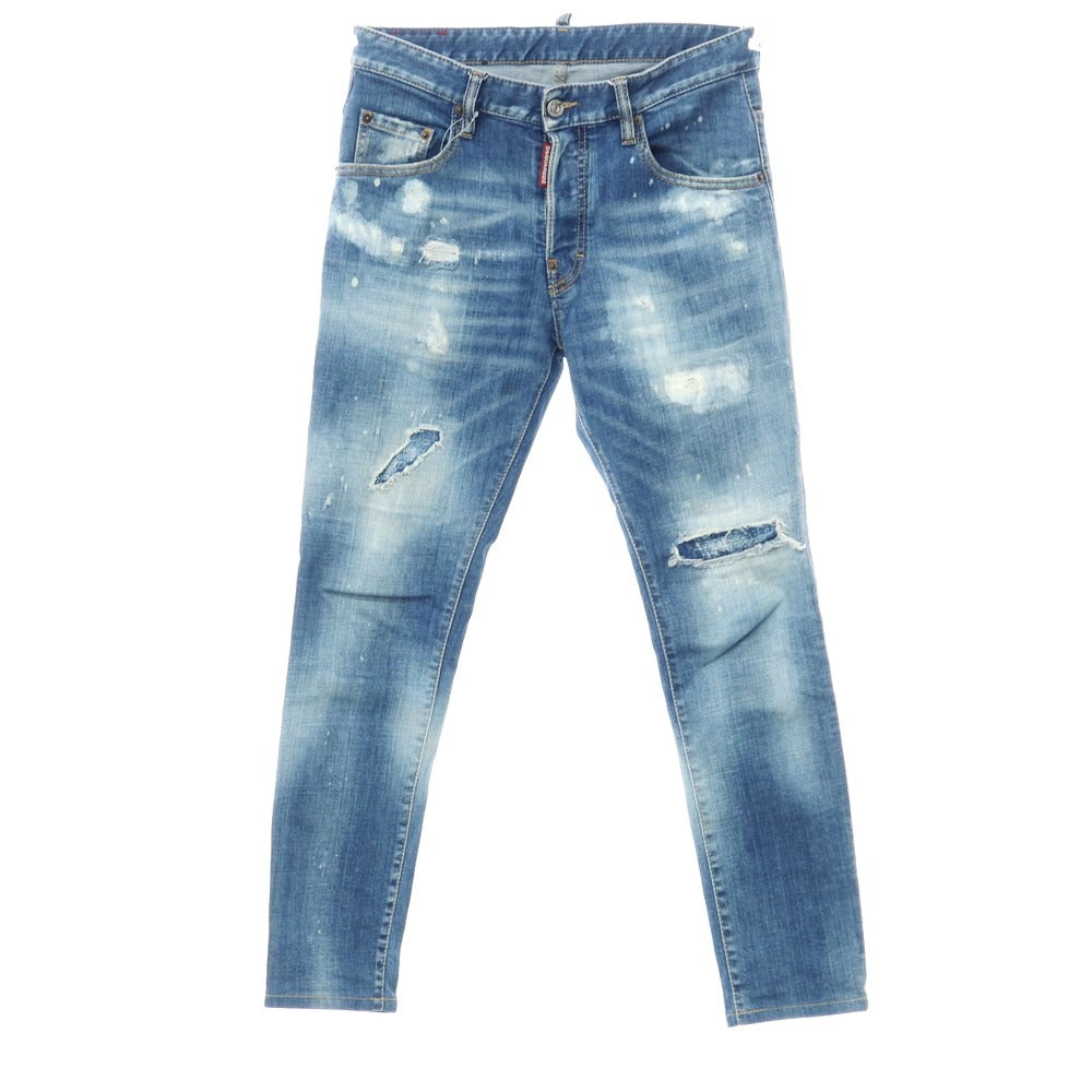 [Used] DSQUARED2 Used Stretch Denim Pants Jeans Blue [Size 46] [BLU] [S/S/A/W] [Condition Rank C] [Men&