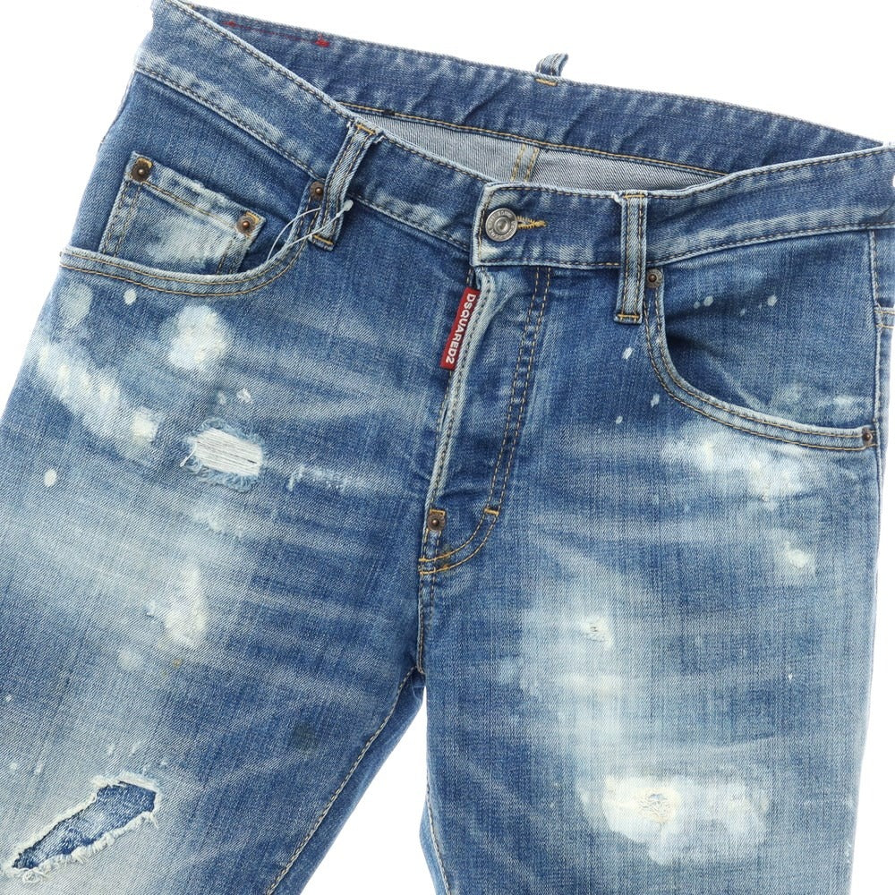 [Used] DSQUARED2 Used Stretch Denim Pants Jeans Blue [Size 46] [BLU] [S/S/A/W] [Condition Rank C] [Men&