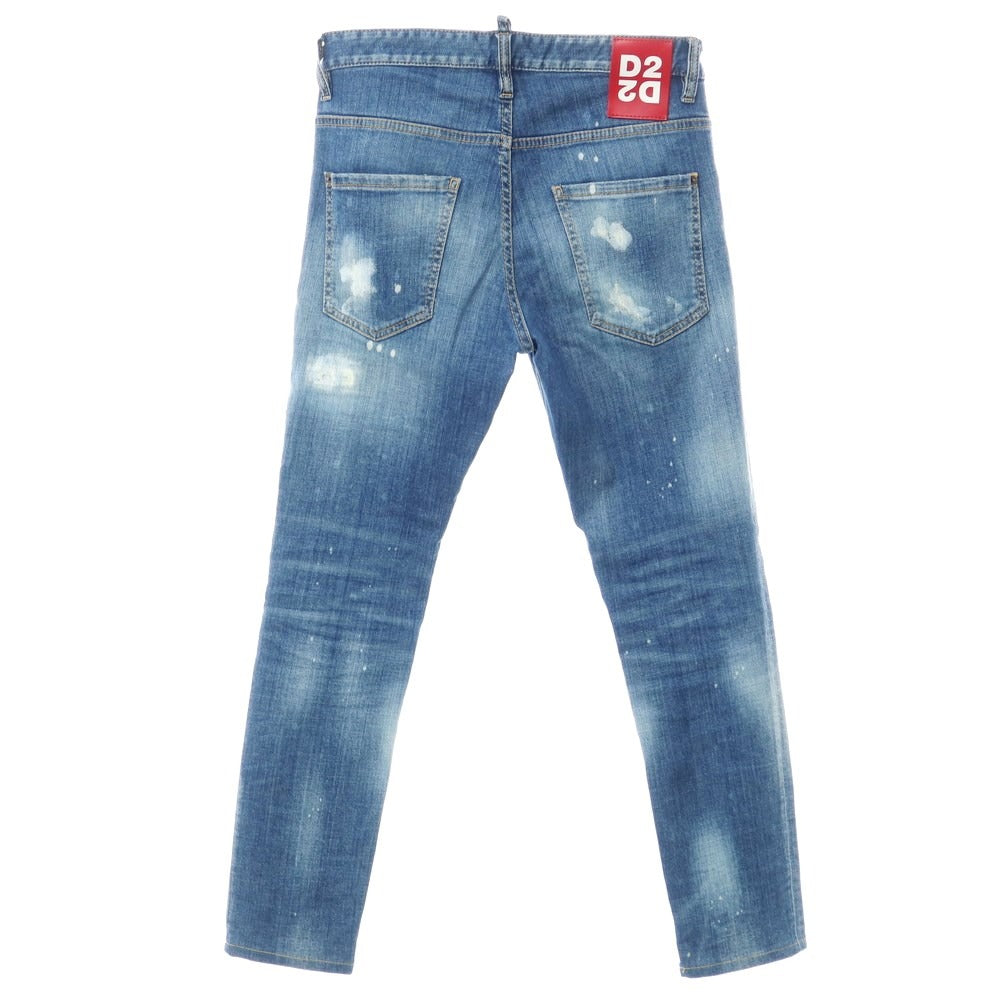 [Used] DSQUARED2 Used Stretch Denim Pants Jeans Blue [Size 46] [BLU] [S/S/A/W] [Condition Rank C] [Men&