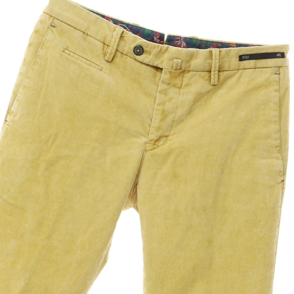 [Used] PT01 FLY Cotton Corduroy Pants Yellow [Size 46] [YEL] [A/W] [Condition Rank C] [Men&