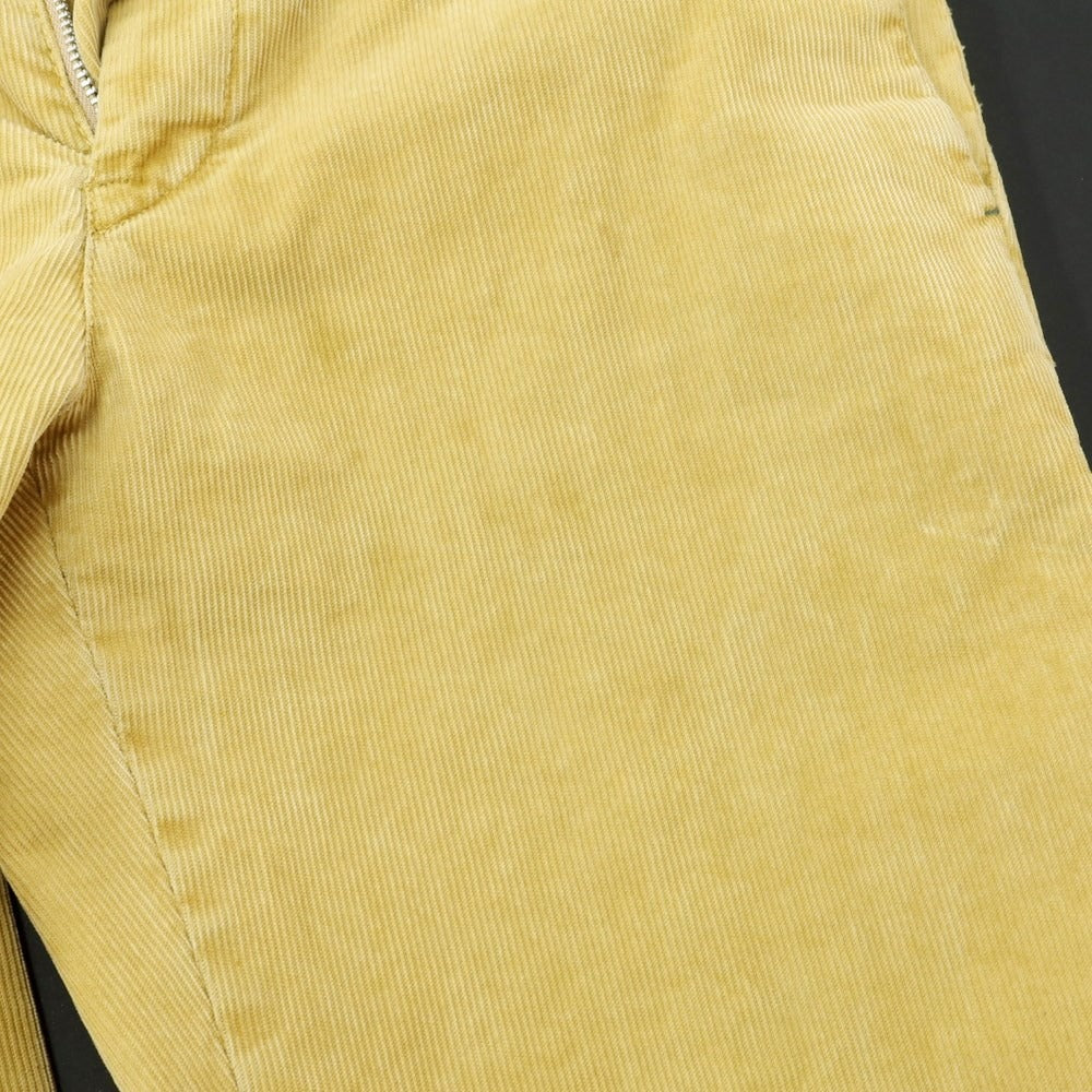 [Used] PT01 FLY Cotton Corduroy Pants Yellow [Size 46] [YEL] [A/W] [Condition Rank C] [Men&