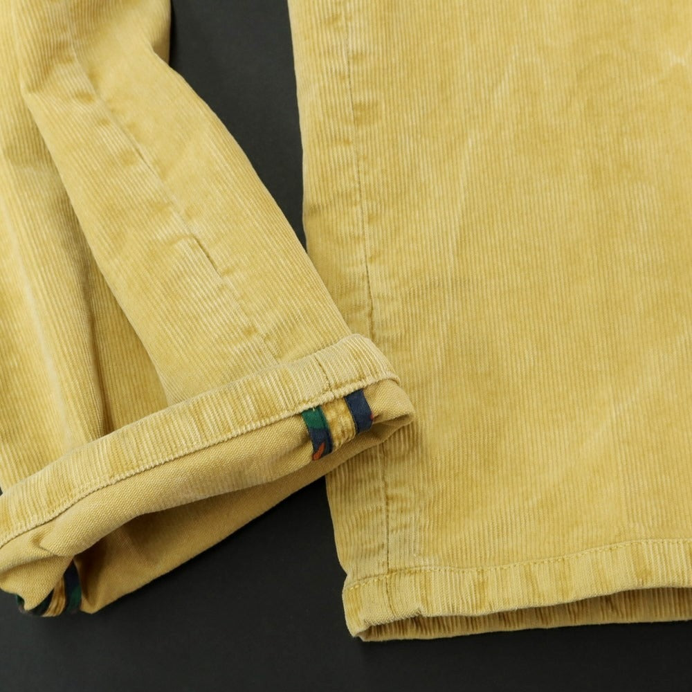 [Used] PT01 FLY Cotton Corduroy Pants Yellow [Size 46] [YEL] [A/W] [Condition Rank C] [Men&