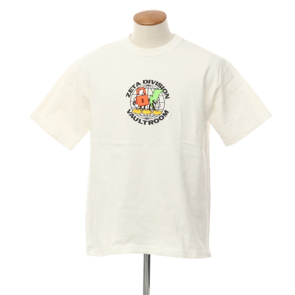 【中古】ボルトルーム vaultroom × ZETA DIVISION コットン 半袖 クルーネック Ｔシャツ ホワイト【サイズM】【WHT】【S/S】【状態ランクB】【メンズ】【768879】
[EPD]