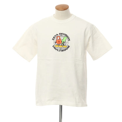 [Used] Vaultroom x ZETA DIVISION Cotton Short Sleeve Crew Neck T-Shirt White [Size M] [WHT] [S/S] [Condition Rank B] [Men&