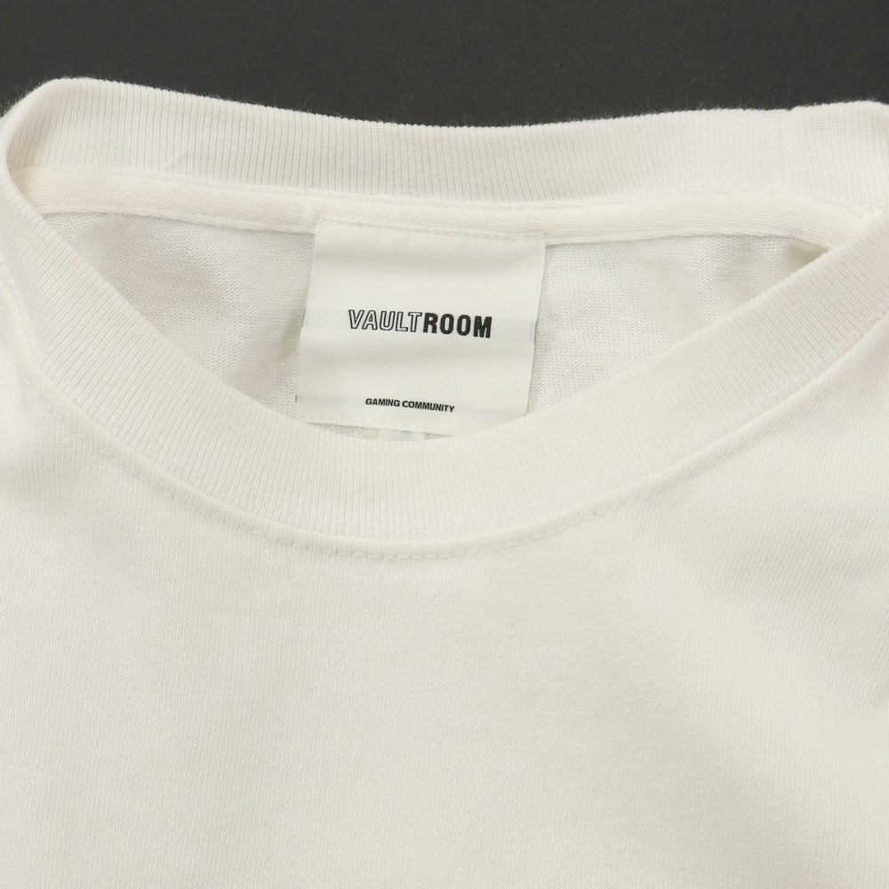 [Used] Vaultroom x ZETA DIVISION Cotton Short Sleeve Crew Neck T-Shirt White [Size M] [WHT] [S/S] [Condition Rank B] [Men&